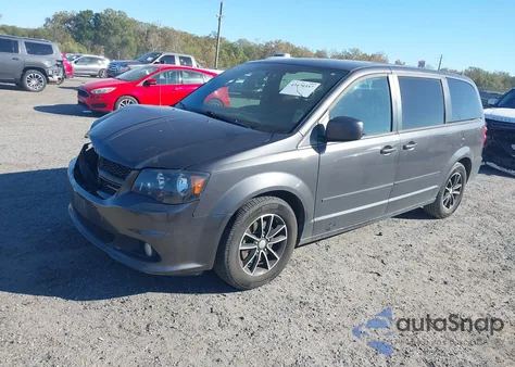 2016 Dodge Grand Caravan Sxt from USA, damaged, VIN 2C4RDGCG9GR102734